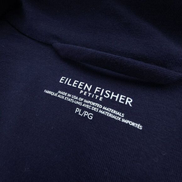 EILEEN FISHER Organic Cotton Jersey Knit Utility Jacket Athleisure Quiet Luxury - Picture 2 of 7